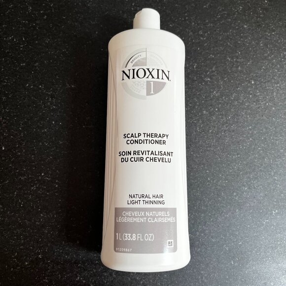 Nioxin System 1 Scalp Therapy Conditioner 33.8oz Natural Hair Normal to Thin NEW - Picture 1 of 2